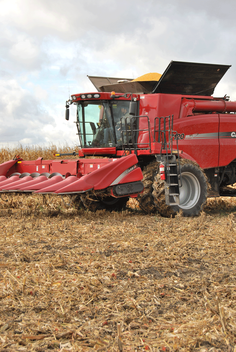 farming usa 2 case ih combine